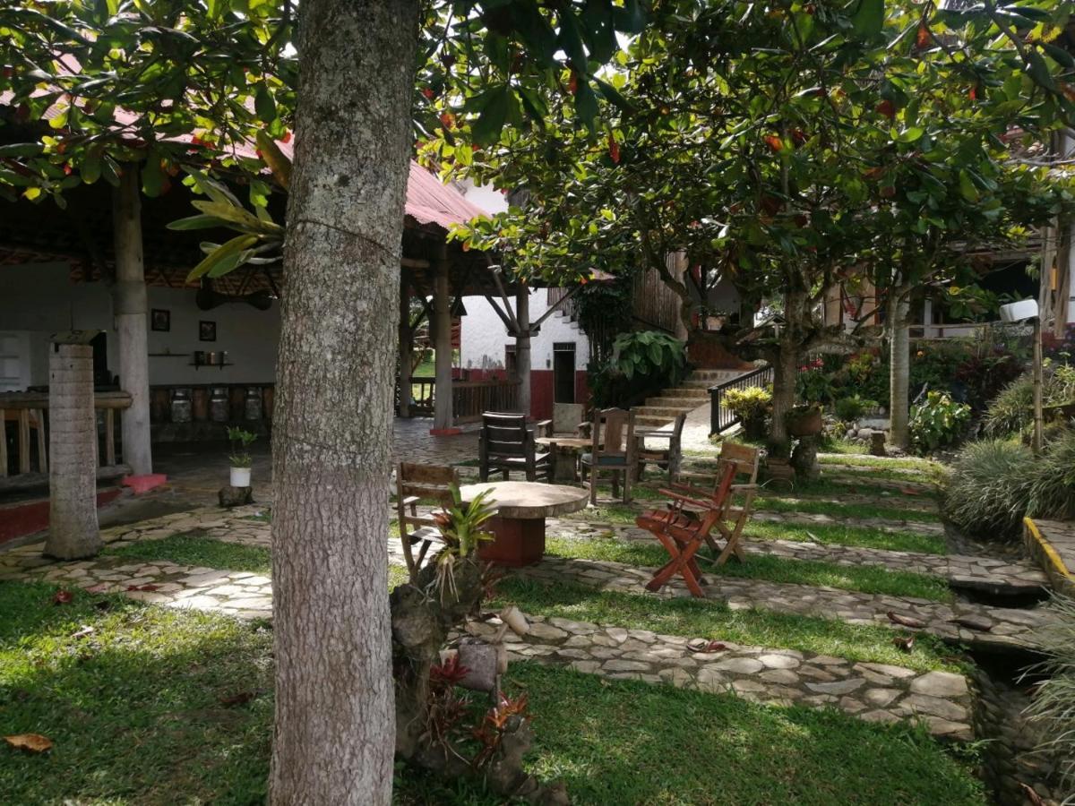Finca Hotel Palmas Frente A Panaca Quimbaya Bagian luar foto