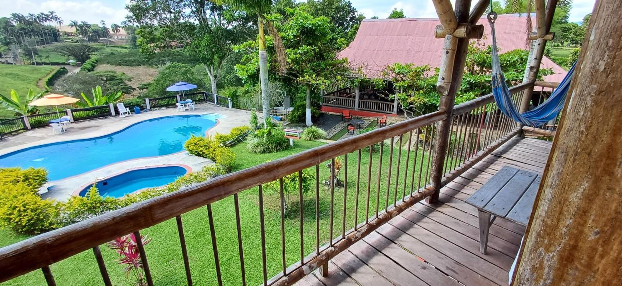 Finca Hotel Palmas Frente A Panaca Quimbaya Bagian luar foto